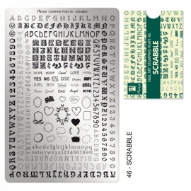 Plaque 46 - Scrabble