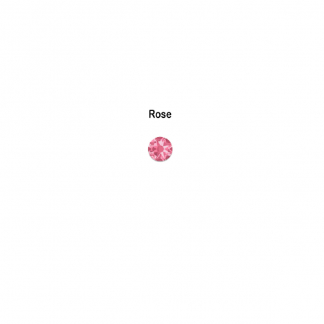 Strass rose