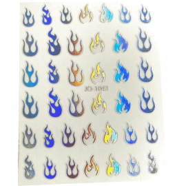 13-Stickers feux holographiques