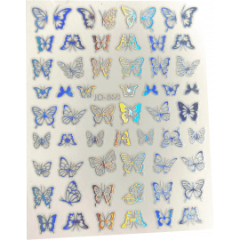 Stickers - Papillons holographiques