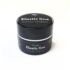 Elastic Line Silver Glitter - Nouvelle formule