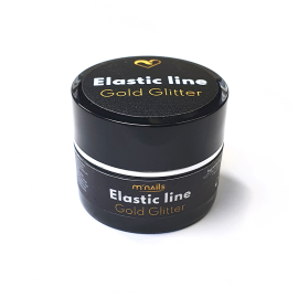 Elastic Line Gold Glitter - Nouvelle formule