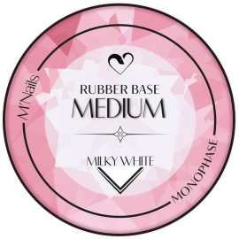 Rubber Base Medium - Milky White