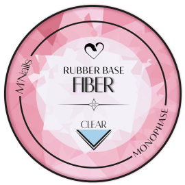 Rubber Base Fiber - Clear