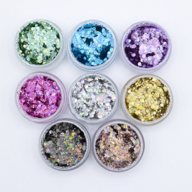 kIT Paillettes fines BIO HOLO MIX