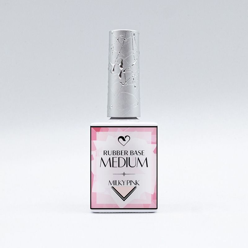 Rubber Base Medium - Milky Pink  - 3