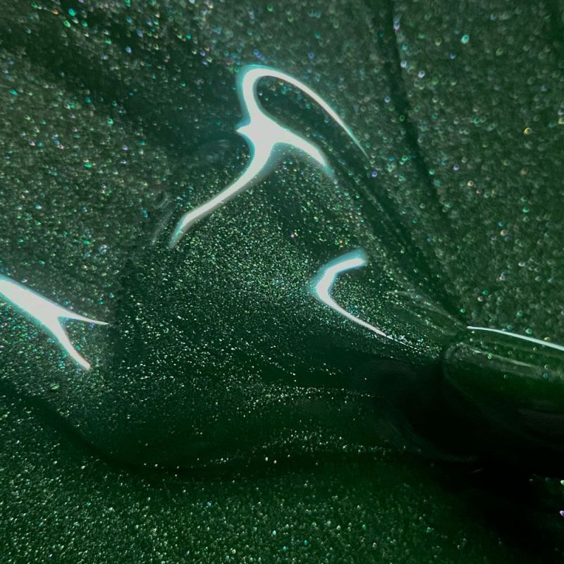 Cool Colors 057 - Green Sparkles - 1