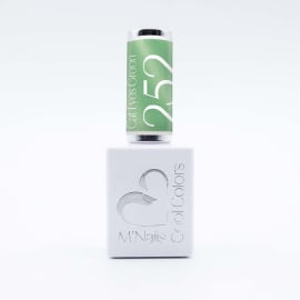 Cool Colors 252 - Glass Cat Eyes - Green