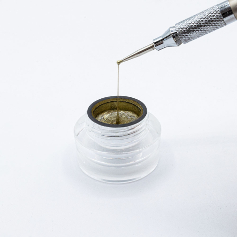 Elastic Line Gold Glitter (new)