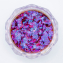 Blue fire flakes