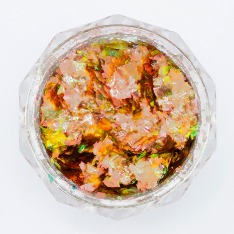 Red fire flakes