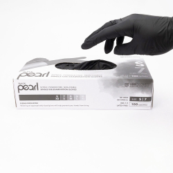 Gants Premium Nitrile Black Pearl - 100 pcs - UNIGLOVES  - 1