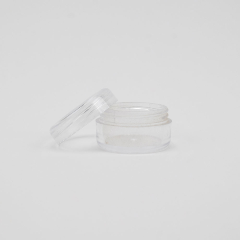 Lot de 10 pots transparents 3gr