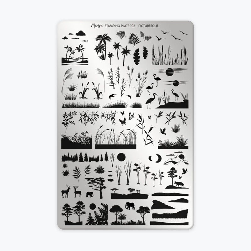 Plaque 106 - Picturesque  - 1