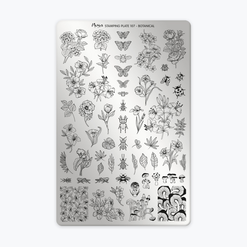 Plaque 107- Botanical  - 1