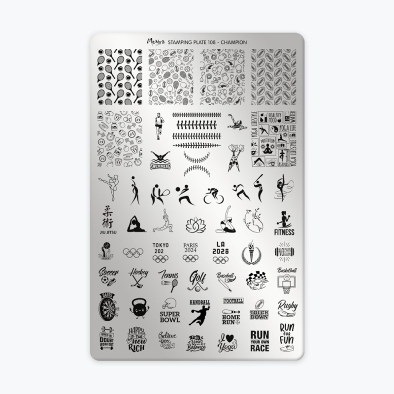 Plaque 108- Champion  - 1