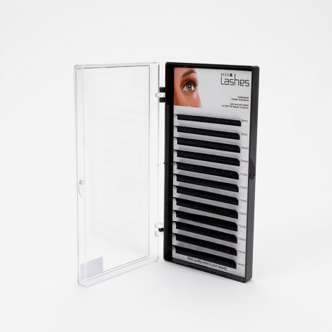 Cils de soie professionnelles C 0.07 9MM