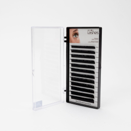 Cils de soie professionnelles C 0.03 14 mm