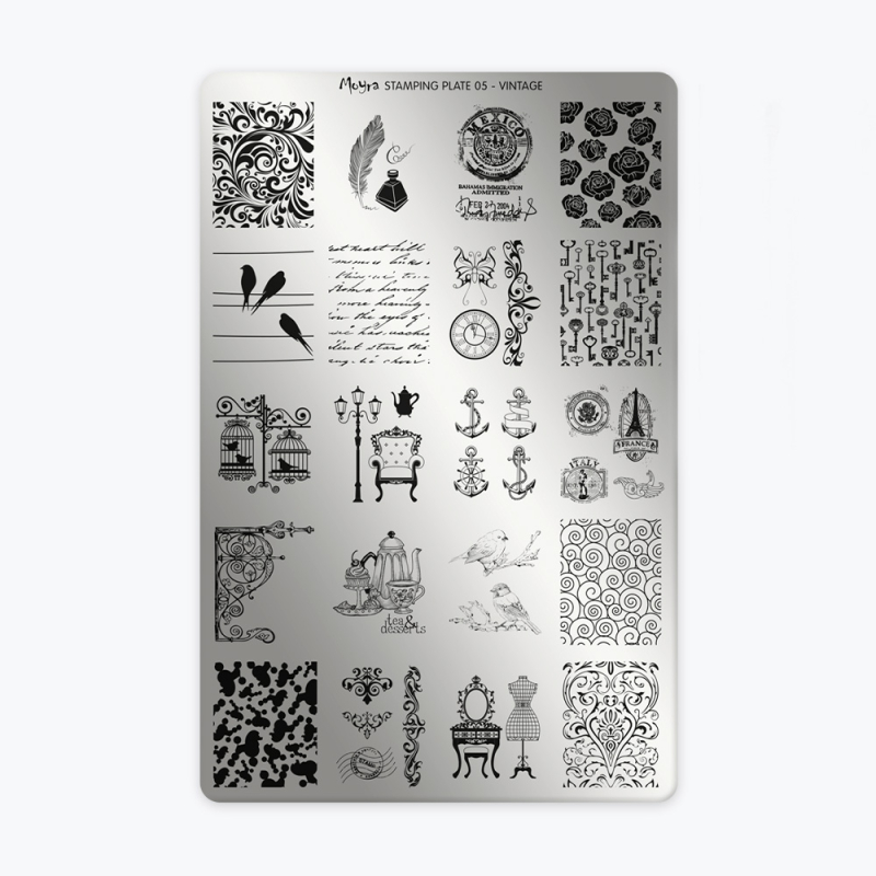 Plaque 05 - Vintage 1  - 1
