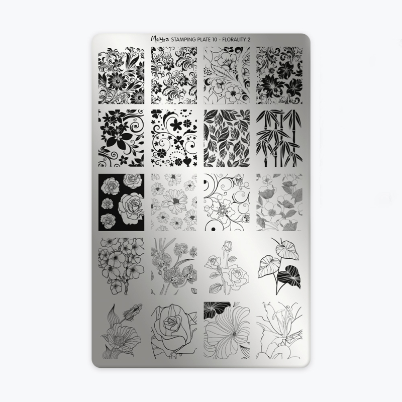 Plaque 10 - Florality 2  - 1