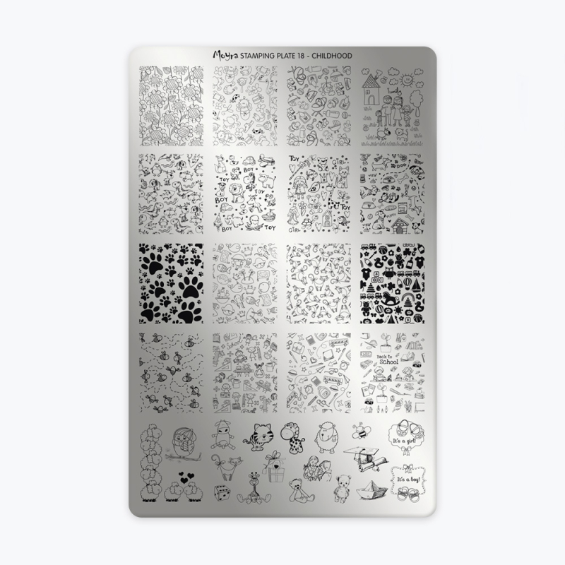 Plaque 18 - Childhood  - 1