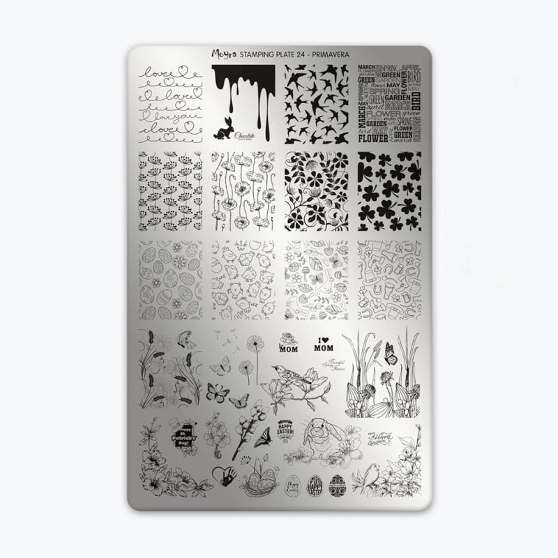 Plaque 24 - Primavera  - 1