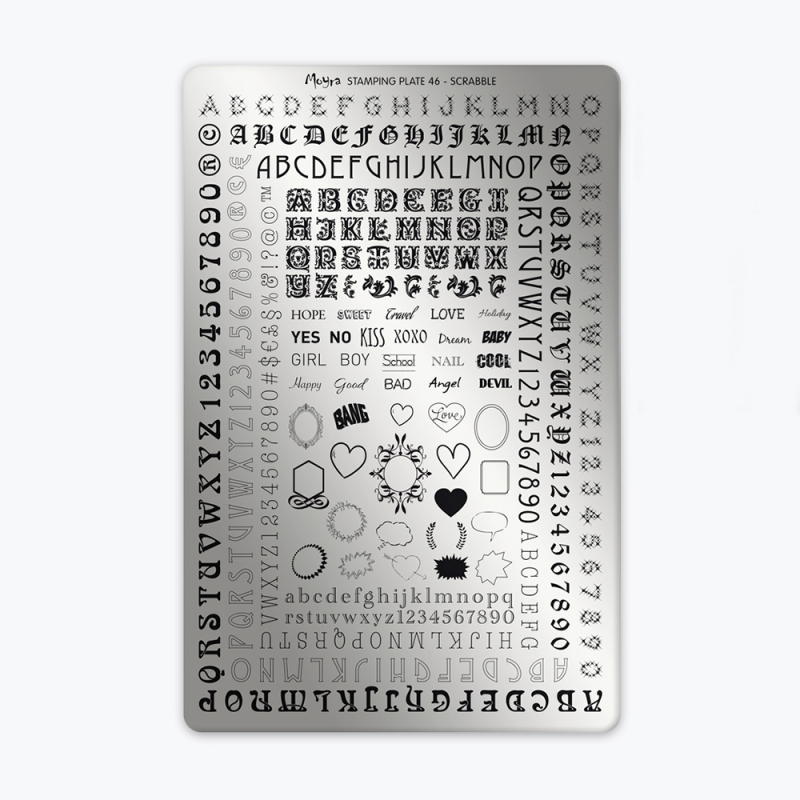 Plaque 46 - Scrabble  - 1