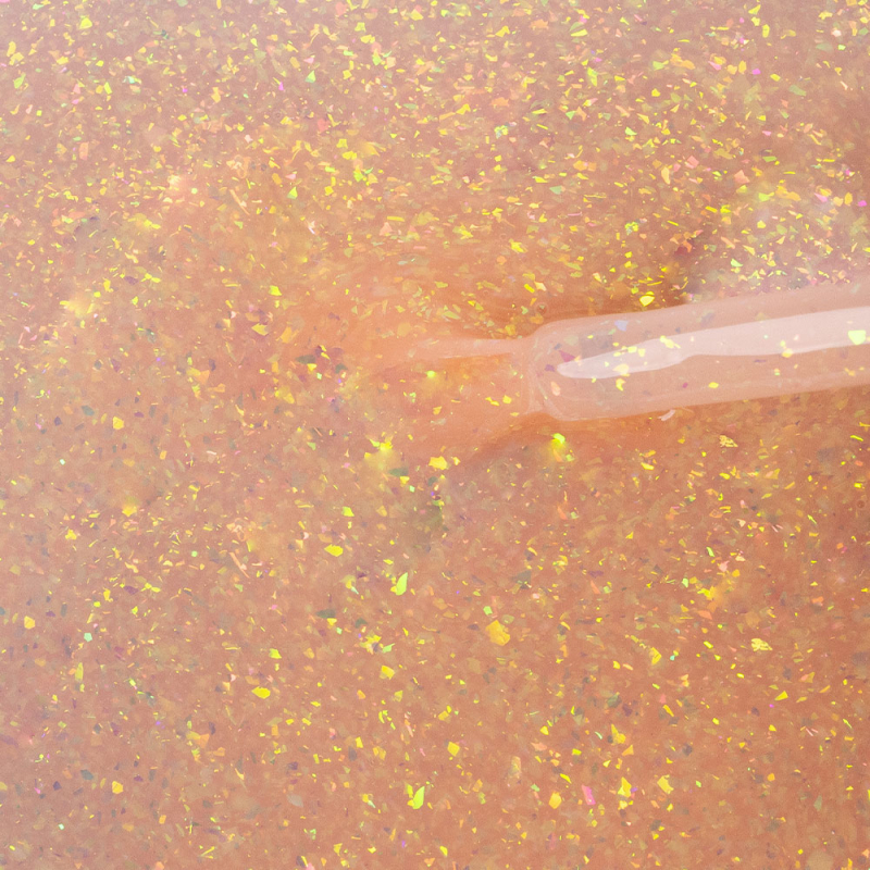 Rubber Base Fast - Nude flakes  - 2