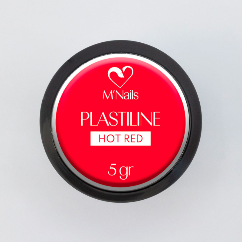 Plastiline - Hot red  - 1