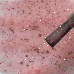 Vernis semi-permanent Pétale or rose  - 1