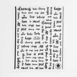 Stickers - Sweet words  - 1