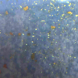 Vernis semi-permanent Pétale or azur  - 1