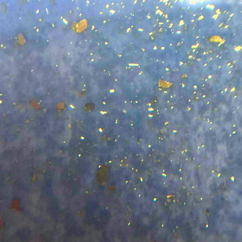 Vernis semi-permanent Pétale or azur  - 1