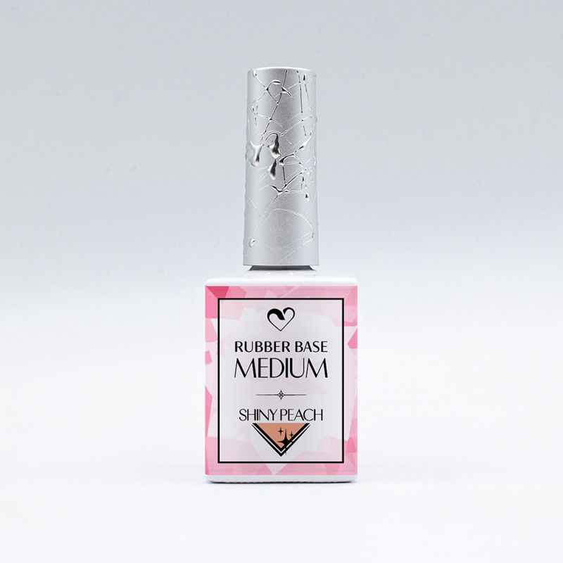 Rubber Base Medium - Shiny Peach (nouvelle formule)  - 2