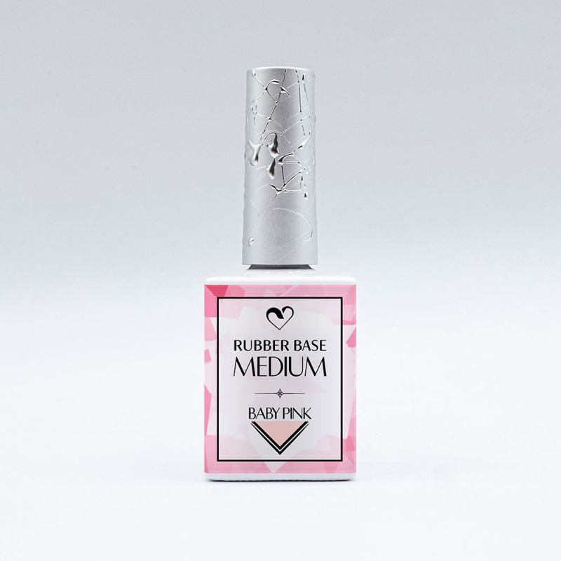 Rubber Base Medium - Baby Pink (nouvelle formule)  - 2