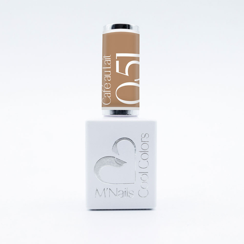 Cool Colors Café au lait - Vernis semi permanent marron clair