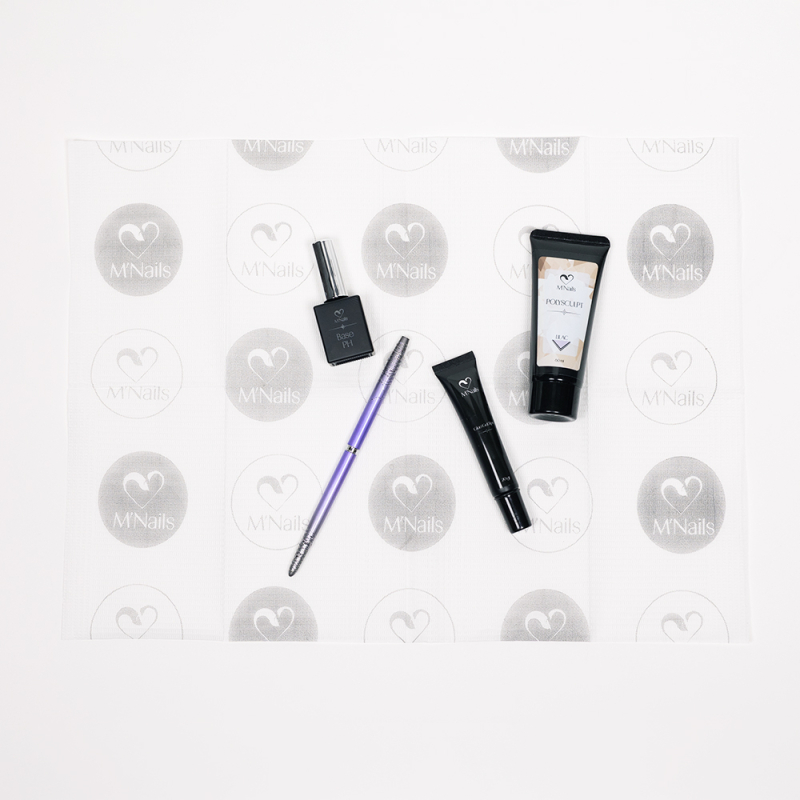 Set de table plastifié M'Nails – Protection jetable onglerie