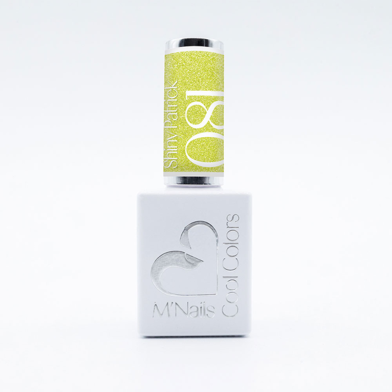Cool Colors 081 Shiny Patrick – Vernis vert à paillettes