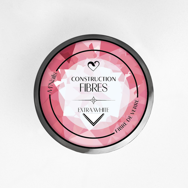Construction Fibres Extra White - Gel rigide blanc