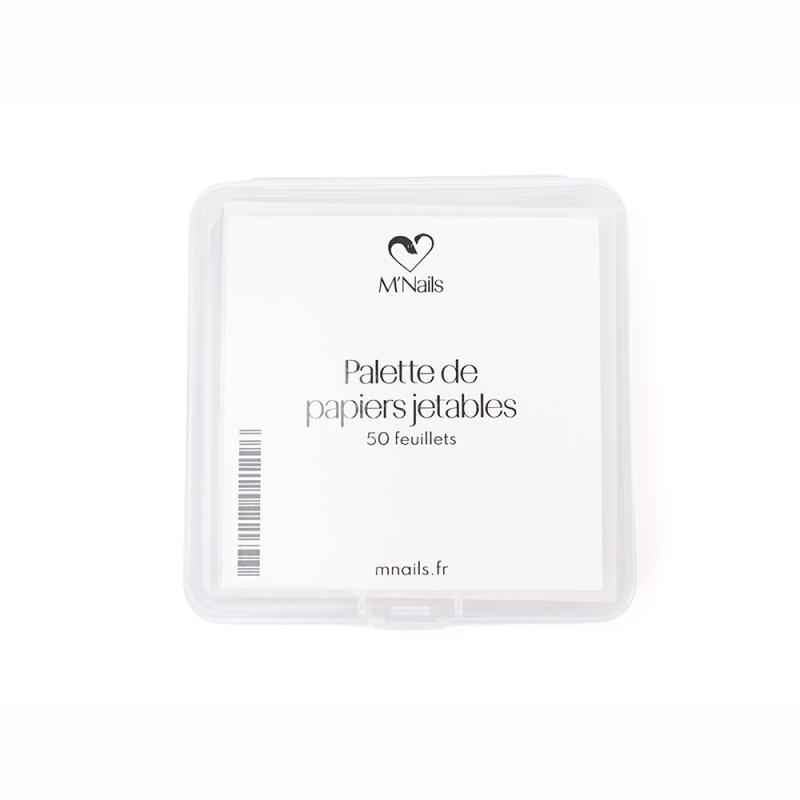 Palette de papiers jetables - Support nail art