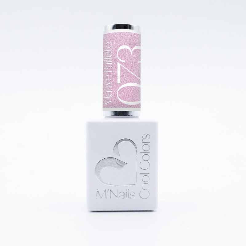 Cool Colors 073 Mauve Pailleté – Vernis semi permanent Soak Off