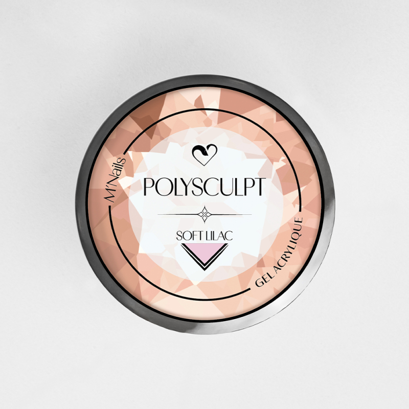Polysculpt Soft Lilac - Acrygel rose