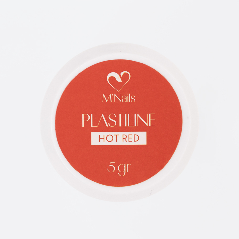 Plastiline Hot Red – Gel 3D rouge vif