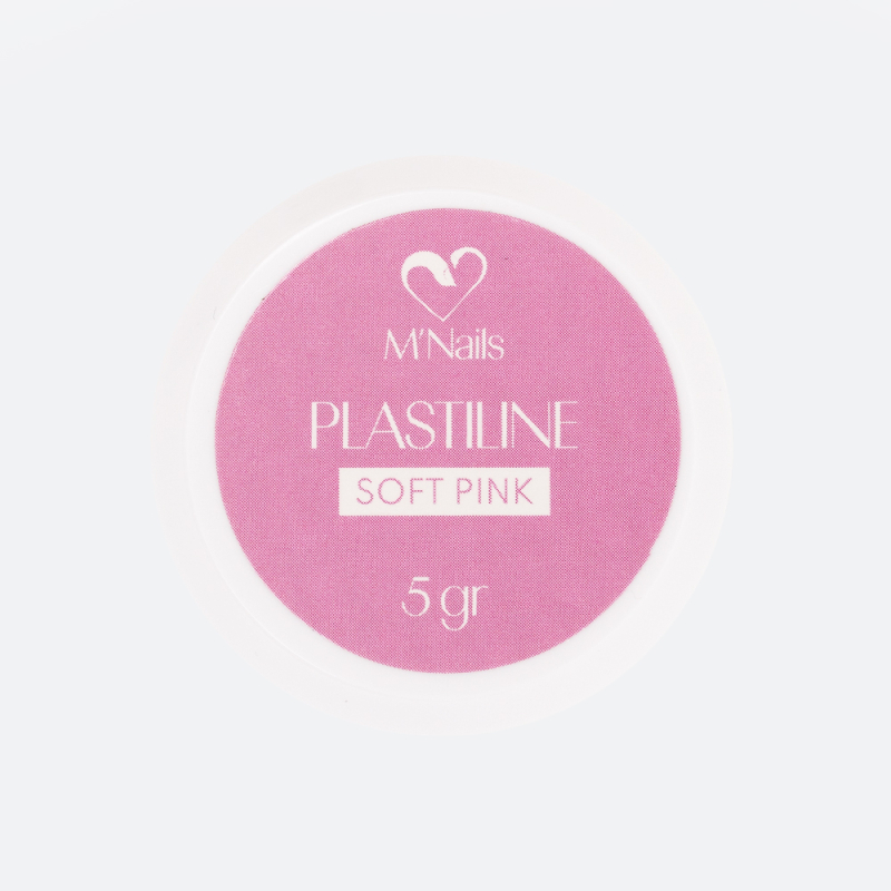 Plastiline Soft Pink - Gel 3D rose pâle