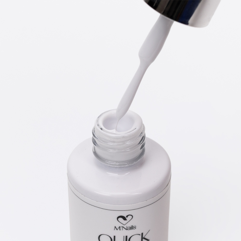 Vernis semi permanent - Quick French blanc M'Nails