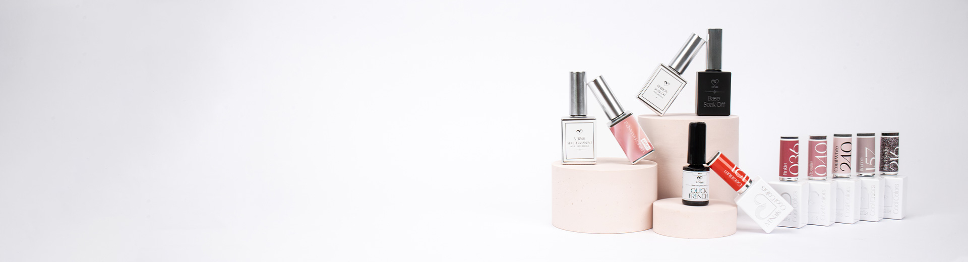 Vernis Semi Permanents - Ultra-pigmentés sans HEMA