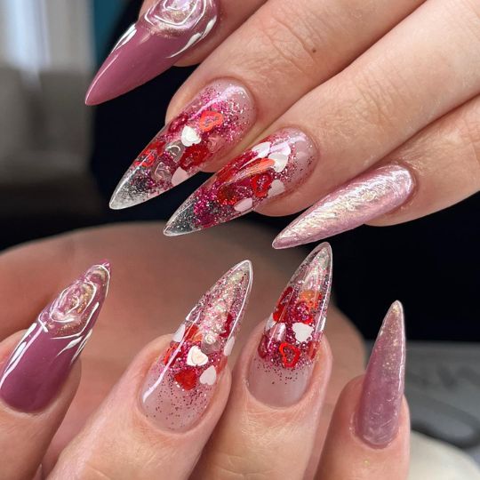 Tendances ongles Saint-Valentin 2026